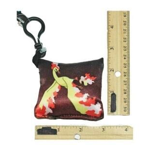 Vintage Moltres Mini Pillow Keychain Clip - Legendary Pokemon Fire Bird 2016